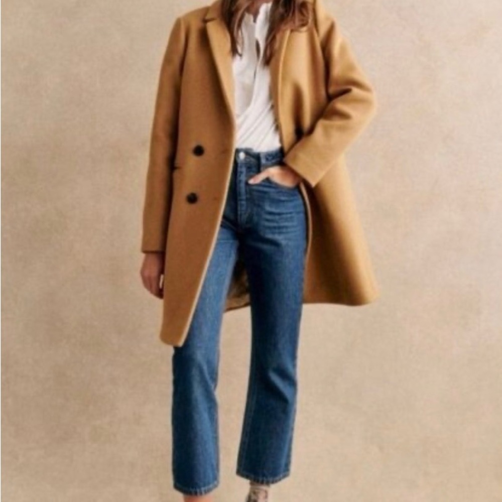 Sezane Johnson Coat Size 34